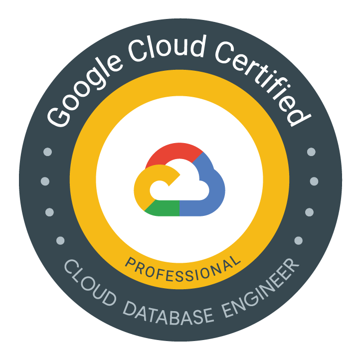 Google Professional Cloud Database Engineer Exam Voucher