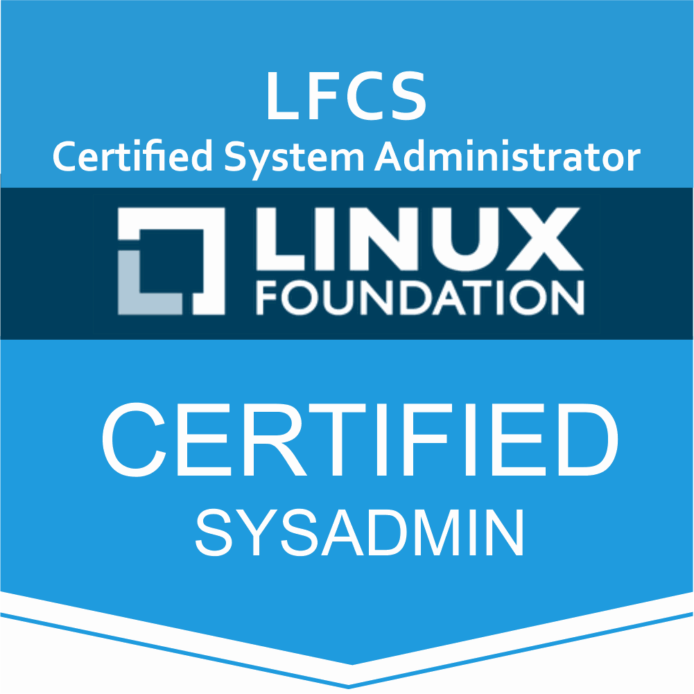 Linux Foundation Certified System Administrator(LFCS) Exam Voucher