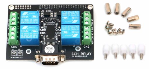 oDroid 4-Channel Relay Board for M1S