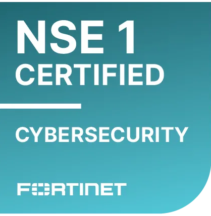 Fortinet  NSE 1 - Cybersecurity and Cloud Fundamentals Training