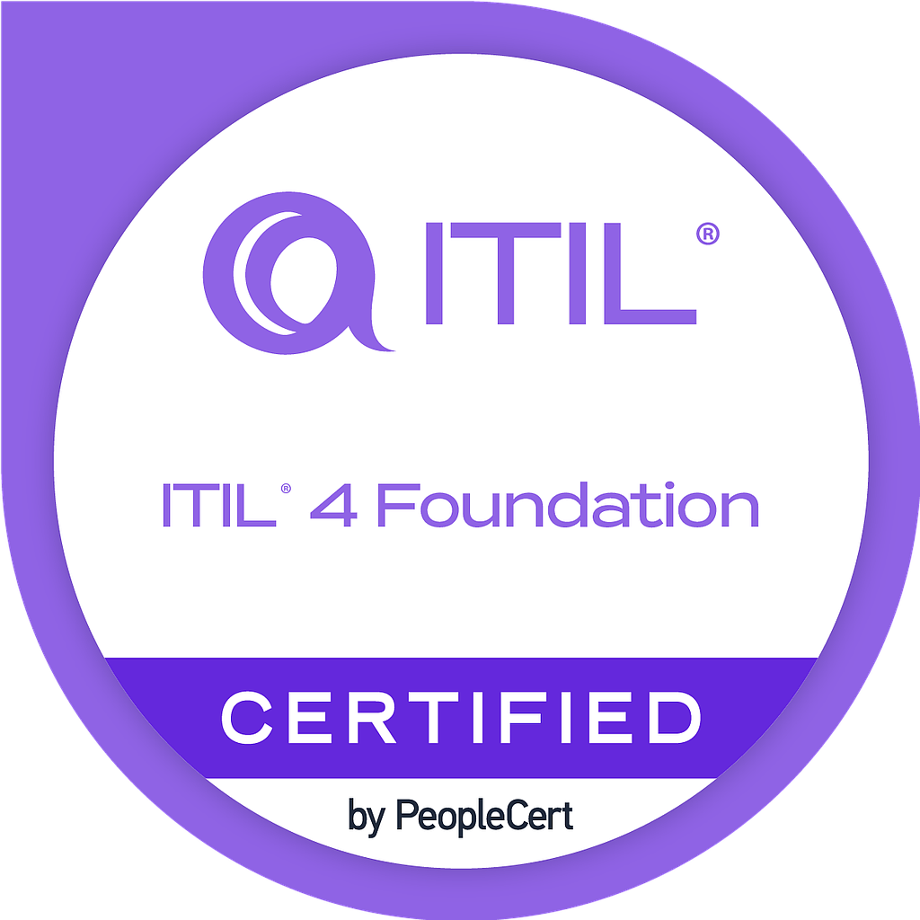 ITIL 4 Foundation Training